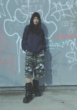 Current Mood Bottoms|Shorts*Instant Message Fleece Shorts