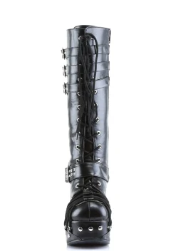Demonia Boots|Platforms*Into Oblivion Corset Platform Boots