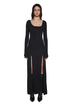 Widow Dresses*Invoke The Spirits Bodycon Maxi Dress