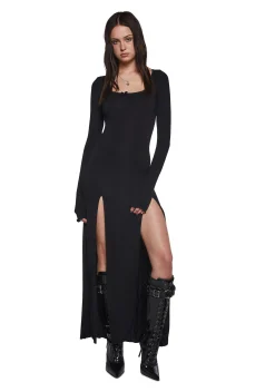 Widow Dresses*Invoke The Spirits Bodycon Maxi Dress