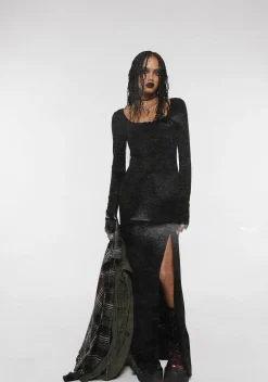 Widow Dresses*Invoke The Spirits Bodycon Maxi Dress