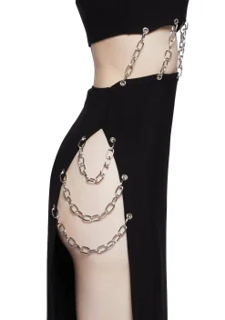 Widow Dresses*Iron Melody Midi Dress