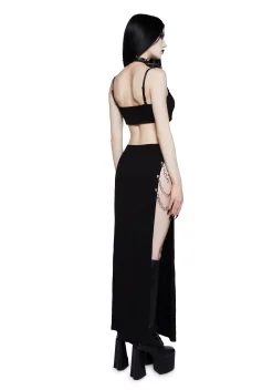 Widow Dresses*Iron Melody Midi Dress