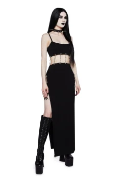 Widow Dresses*Iron Melody Midi Dress