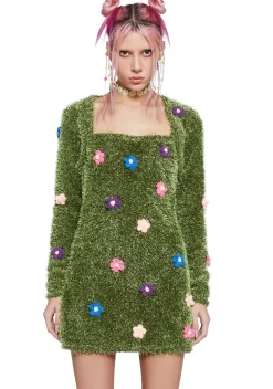 dELiA*s by Dolls Kill Dresses|Mini Dresses*It’s Always Greener Mini Dress And Shrug Set