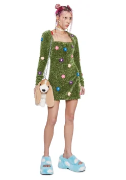 dELiA*s by Dolls Kill Dresses|Mini Dresses*It’s Always Greener Mini Dress And Shrug Set
