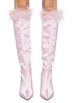 SIMMI Boots*Jenson Heeled Boots - Pink