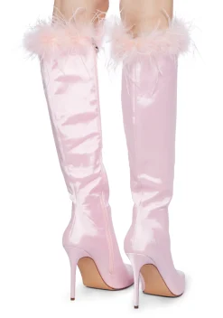 SIMMI Boots*Jenson Heeled Boots - Pink