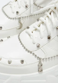 Koi Footwear Platforms|Sneakers*Jinx Mystic Charm Trainers - White