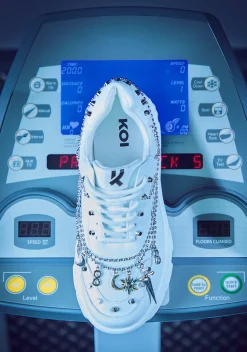 Koi Footwear Platforms|Sneakers*Jinx Mystic Charm Trainers - White