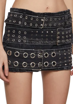 Generation Kiss Bottoms|Skirts*Joan Buckle Mini Skirt