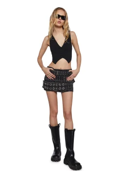 Generation Kiss Bottoms|Skirts*Joan Buckle Mini Skirt
