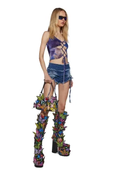 Club Exx Bags*Kaleidoscope Vision Shoulder Bag