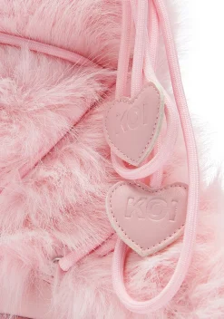 Koi Footwear Boots|Platforms*Kawaii Sasquatch Fluffy Snow Boots