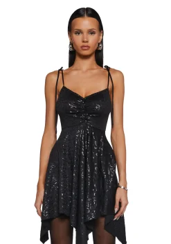 Current Mood Dresses|Mini Dresses*Keep Shining Mini Dress - Sequin