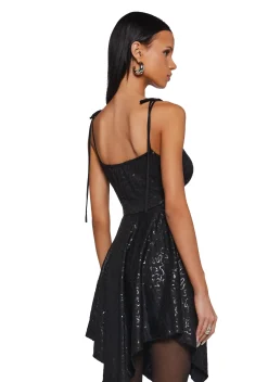 Current Mood Dresses|Mini Dresses*Keep Shining Mini Dress - Sequin