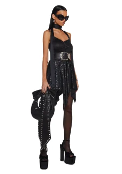 Current Mood Dresses|Mini Dresses*Keep Shining Mini Dress - Sequin