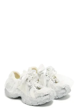 Koi Footwear Platforms|Sneakers*Kelpie Whimsical Terrain Sneakers- Ivory