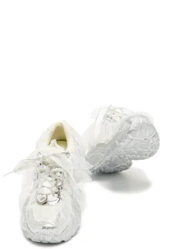 Koi Footwear Platforms|Sneakers*Kelpie Whimsical Terrain Sneakers- Ivory