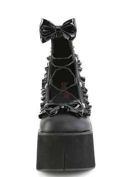 Demonia Platforms*Kera-18 Bow Platform Wedges