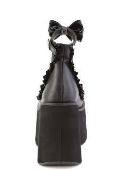 Demonia Platforms*Kera-18 Bow Platform Wedges