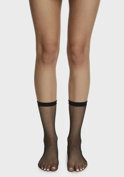 x_Leg Avenue Socks & Tights*Kick Da Bucket Fishnet Socks