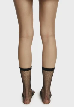 x_Leg Avenue Socks & Tights*Kick Da Bucket Fishnet Socks