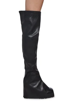DARKER WAVS Boots*Kickdrum Thigh High Pant Boots