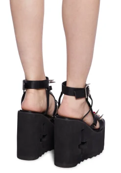 Widow Platforms|Sandals*Killing Me Softly Platform Sandals