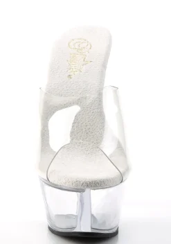 Pleaser Sandals*Kiss-201 Peep Toe Slides