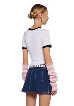 dELiA*s by Dolls Kill Tops|Plus*Kitty Love Baby Tee