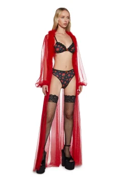 Sugar Thrillz Lingerie|Plus*La Bella Vita Satin Panty