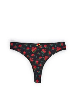 Sugar Thrillz Lingerie|Plus*La Bella Vita Satin Panty