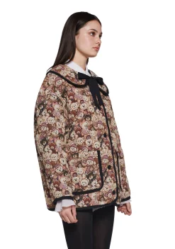 dELiA*s by Dolls Kill Outerwear|Plus*Lady Love Convertible Collared Coat - Teddy Bear