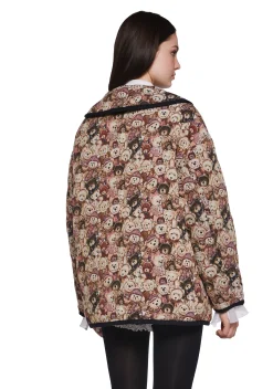 dELiA*s by Dolls Kill Outerwear|Plus*Lady Love Convertible Collared Coat - Teddy Bear