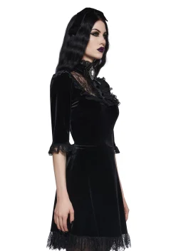 Widow Dresses*Ladyhawke Velvet Dress