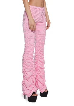Sugar Thrillz Bottoms|Pants*Lasso Babe Flare Pants - Pink