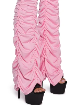 Sugar Thrillz Bottoms|Pants*Lasso Babe Flare Pants - Pink