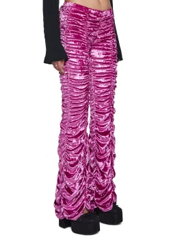 Sugar Thrillz Bottoms|Pants*Lasso Babe Flare Pants - Velour