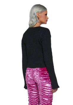 Sugar Thrillz Bottoms|Pants*Lasso Babe Flare Pants - Velour