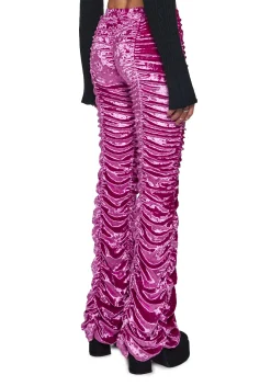 Sugar Thrillz Bottoms|Pants*Lasso Babe Flare Pants - Velour