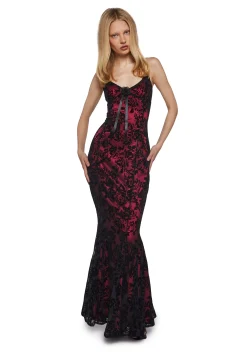 Unholy Dresses|Plus*Last Dance Velvet Dress