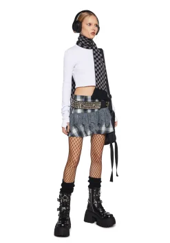Current Mood Bottoms|Skirts*Late Night Talking Mini Skirt