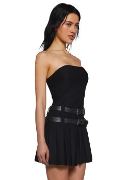 x_Hesperus Dresses*Late Nights Strapless Dress