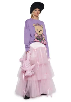 Sugar Thrillz Bottoms|Skirts*Late To The Ball Tulle Maxi Skirt