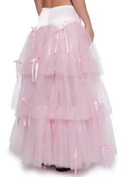 Sugar Thrillz Bottoms|Skirts*Late To The Ball Tulle Maxi Skirt