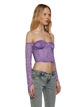 Sugar Thrillz Corsets|Tops*Lavender Nymph Princess Corset Top