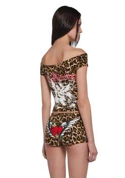 Ed Hardy Bottoms|Shorts*Leopard Booty Shorts