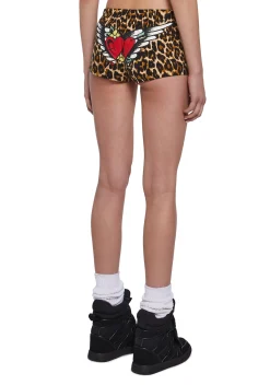 Ed Hardy Bottoms|Shorts*Leopard Booty Shorts