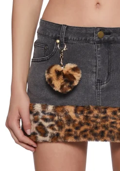 Generation Kiss Bottoms|Skirts*Leopard Instincts Mini Skirt
